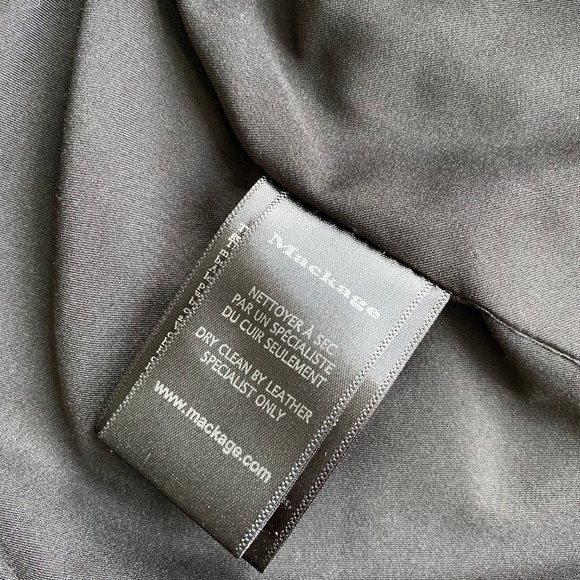 ARITZIA x MACKAGE RUMER LEATHER JACKET (EXCLUSIVE) - Picture 9 of 15